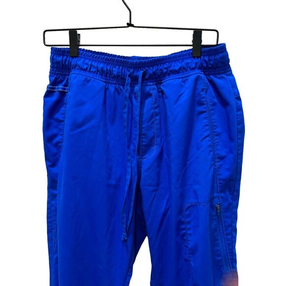 Revolution blue scrubs drawstring elastic waist pants. Size M - Picture 3 of 13